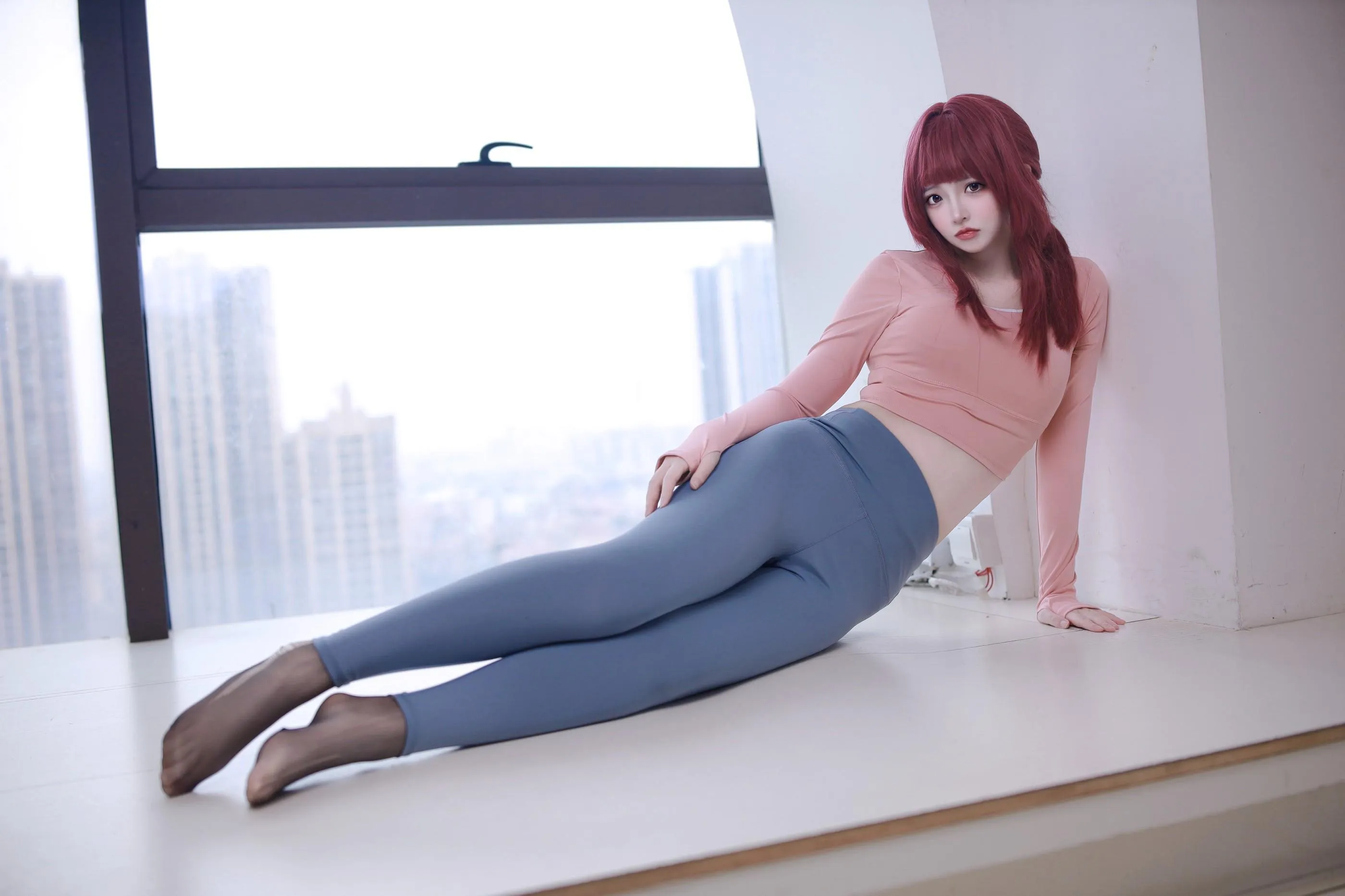 疯猫ss – NO.134 2024年二月限定 瑜伽服 卡芙卡 [58P]插图5